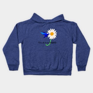 Feliz día madres, colibrí Kids Hoodie